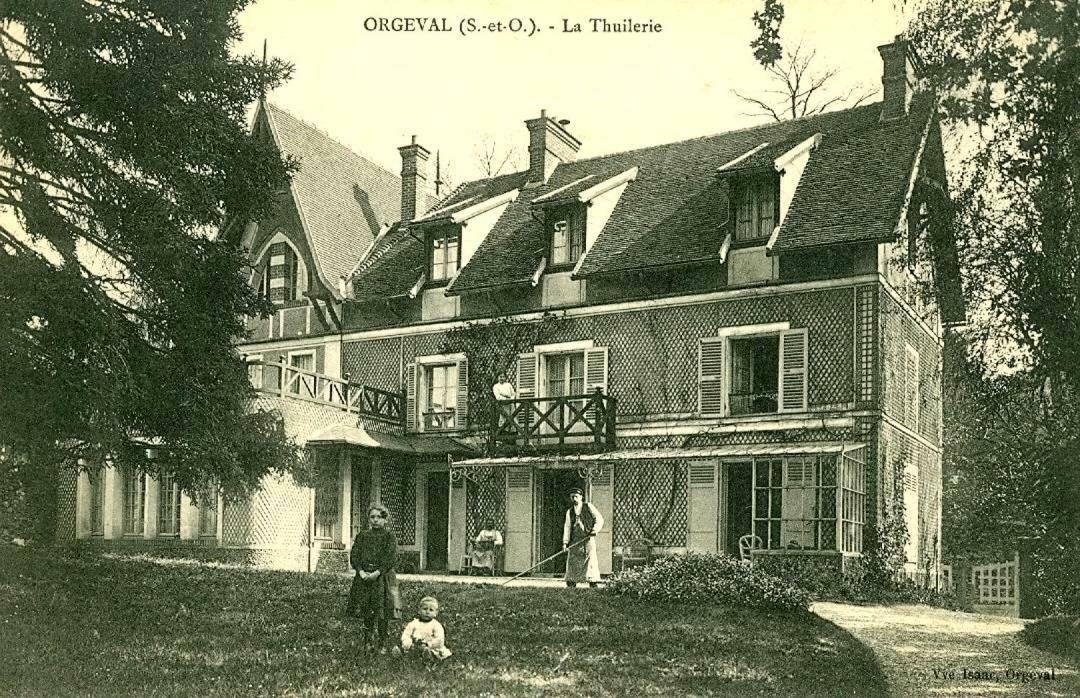 La Thuilerie - Maison D'Hotes Orgeval  Exteriör bild